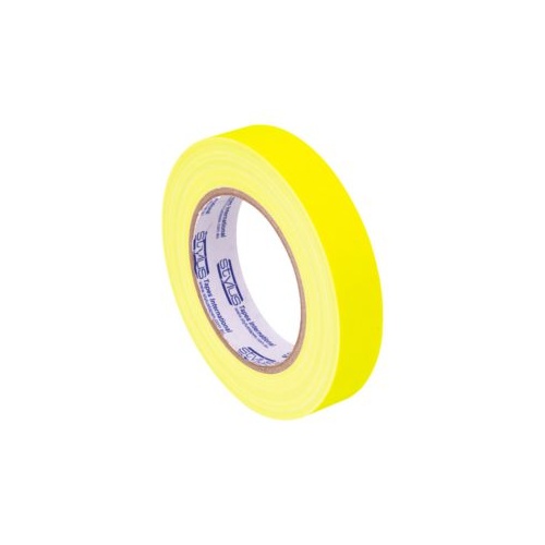 STYLUS YELLOW FLURO TAPE 24MM X25M STD