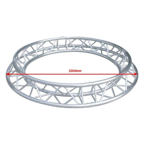 CIRCULAR TRI TRUSS - 2M IN DIAMETER 290MM ALUMINIUM TRI-TRUSS