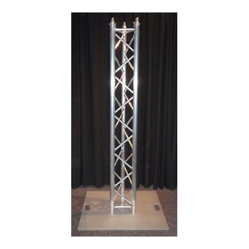 TRUSS STAND - TRI TRUSS UPRIGHT WITH 600MM STEEL BASE PLATE