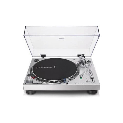 AUDIO TECHNICA AT-LP-120XUSB Direct-Drive Turntable (Analog & USB) (SILVER)