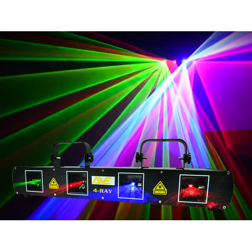 4-Ray Laser RGBR 330mw