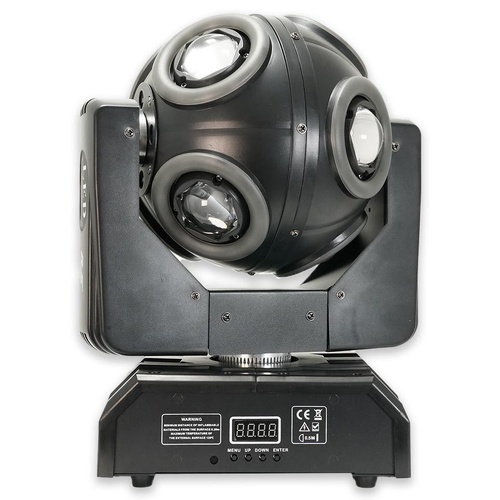 AVE COSMOS 8 Head Moving Head Multi-Effect DMX Lighting with LED Ring Effects