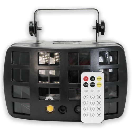 AVE DERBY-V3 Laser Butterfly Strobe Multi-Effect DMX Lighting