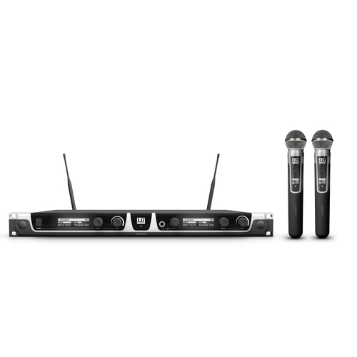LD Systems U505HHD2 Dual Handheld Wireless Microphone System