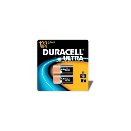 Duracell Procell DL123AB2 3V Lithium - Twin Pack