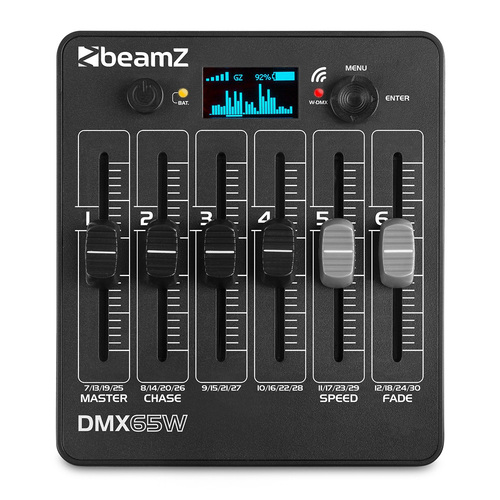 Beamz DMX65W Portable Wireless DMX Controller