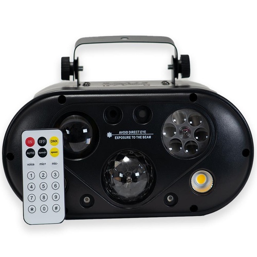 AVE MOONLANDER-V1 6-in-1 Multi-Effect Stage DMX Lighting