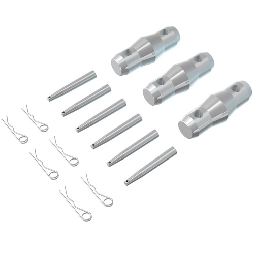 Beamz Pro P33 Truss Connection Set – 3 Couplers with pins and rings