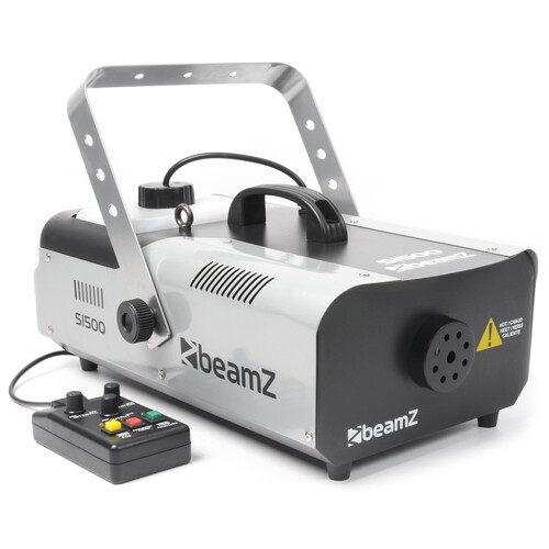 Beamz S1500 Smoke Machine DMX with Timer Remote