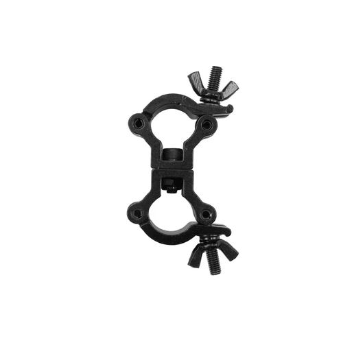 Event Lighting  CLAMPDP20B - Aluminium Double Swivel Pipe Clamp (Suits 19-23mm) - Black