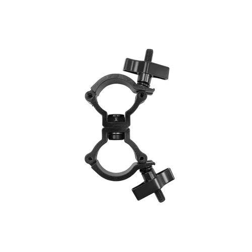 Event Lighting  CLAMPDP38B - Aluminium Double Swivel Pipe Clamp (Suits 35-40mm) - Black