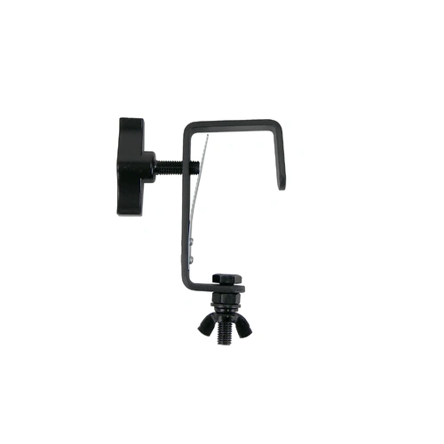 Event lighting  CLAMPG50L - Steel Hook Clamp (Suits 35-51mm) with truss protector - Black