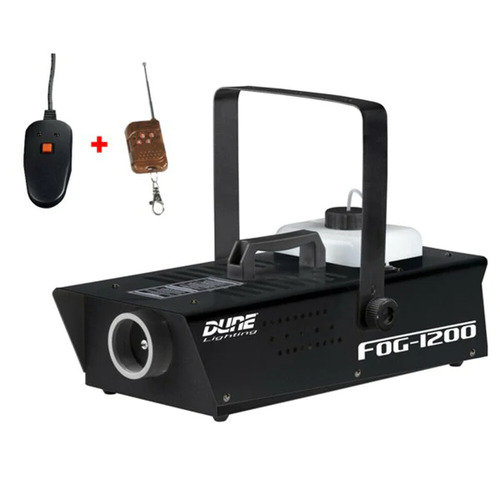 DL 1200W Powerful Fog Smoke Machine Wire & Wireless Remote Controller