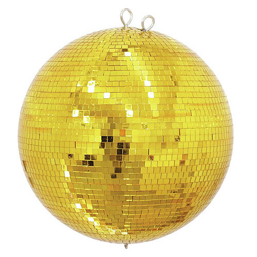 EVENT LIGHTING PARTY  MB12 - Mirror ball - 12" (30cm) GOLD