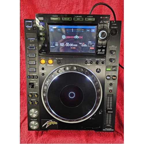 EX HIRE PIONEER CDJ2000NXS2 CD/USB DJ MEDIA PLAYER (DECK 8)