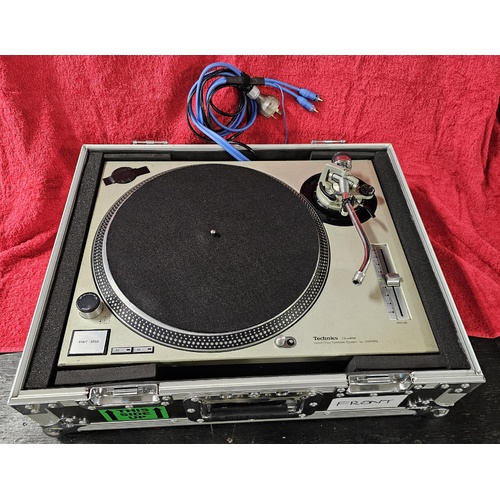 EX HIRE TECHNICS SL1200MK2 TURNTABLE (NO CARTRIDGE OR STYLUS)