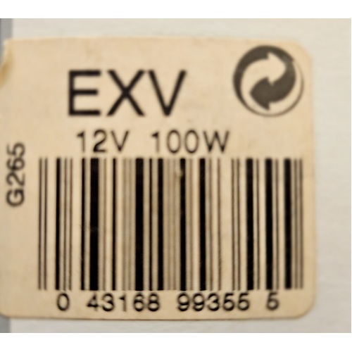 GE EXV 12V 100W LAMP