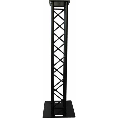 UPRIGHT STAND MOVING HEAD PACKAGE, 290MM 2M BOX TRUSS BLACK