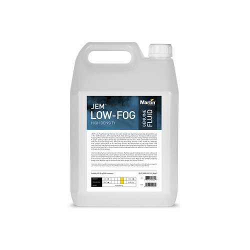 JEM Low-Fog Fluid 4x5L Bottles