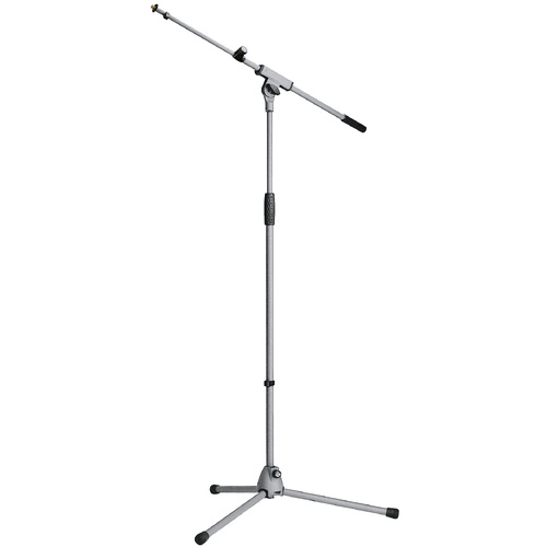 K&M 21080 Microphone stand »Soft-Touch« (GRAY)