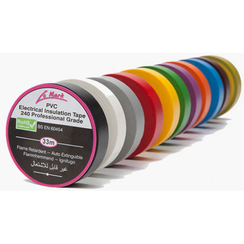 Le Mark PINK 19MM X 33M PVC Electrical Tape