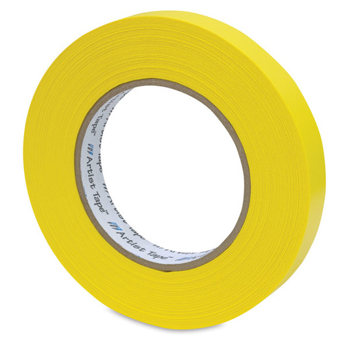 Nashua 1/2 Inch Gaffer Tape - Camera/Spiking Tape - Yellow