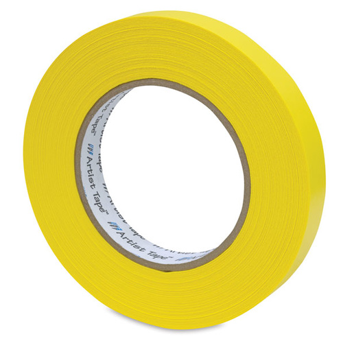 Nashua 1/2 Inch Gaffer Tape - Camera/Spiking Tape - Yellow