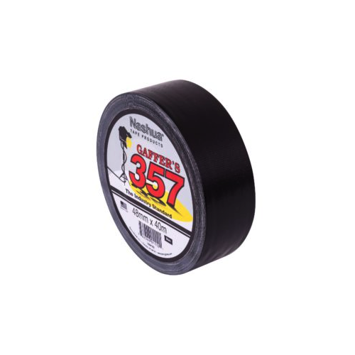 Nashua 357 Gaffer Tape 40 metre x 48mm (2") (BLACK)