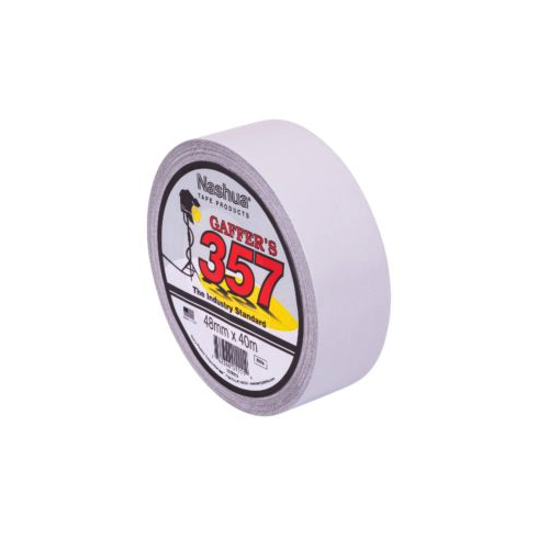Nashua 357 Gaffer Tape 40 metre x 48mm (2") (WHITE)