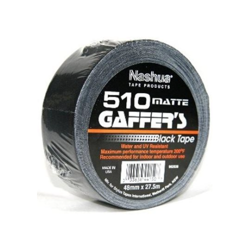 Nashua Gaffer 510 Matte Black 48mm x 27.5m