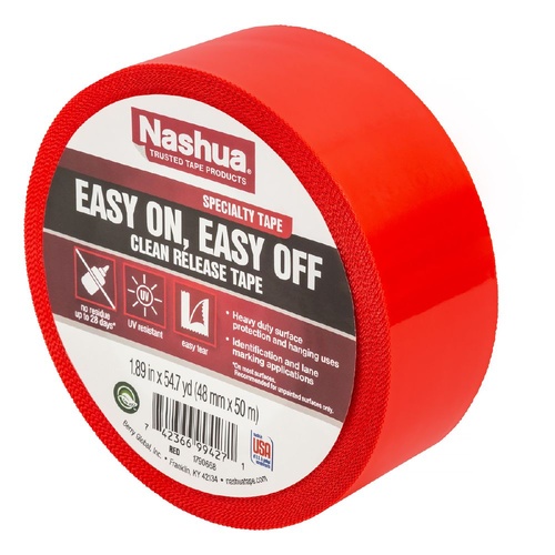 Nashua 767UV Red Seal/Join Tape - 48MM X 50M - RED