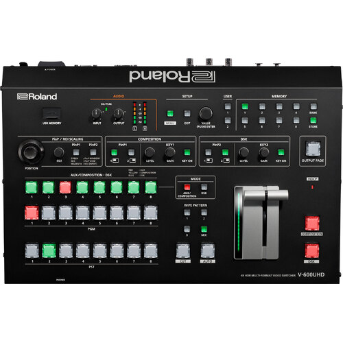 ROLAND V-600UHD 4K HDR Multi-format Video Switcher