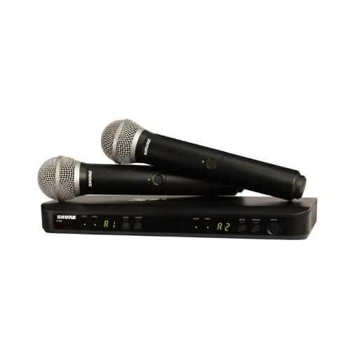 Shure BLX288PG58 M17 Dual Wireless Handheld Microphone