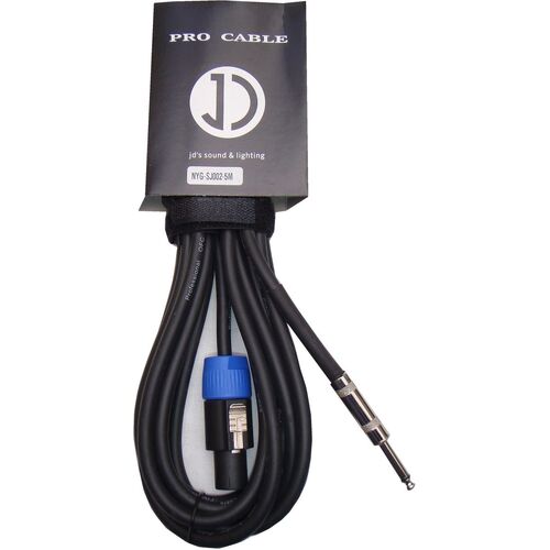 SPEAKON / 6.5MM JACK SPEAKER CABLE, 10M SJ002-10M