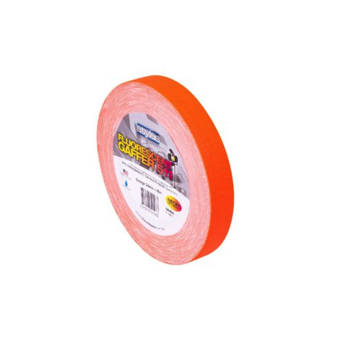 Stylus 511 Fluoro-Neon Cloth Tape Orange 12mm x 45m