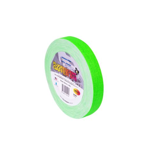 Stylus 511 Fluoro-Neon Cloth Tape Green 24mm x 45m