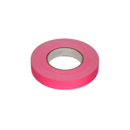 Stylus Gaffer Tape Matt Finish Neon/Fluro Colours 24mm x 45 Metres [Colour: Pink]