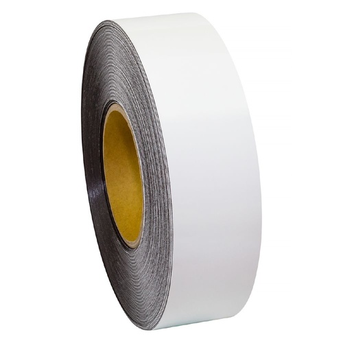 Stylus Multipurpose White Magnetic Tape - 50MM X 30M X 0.68MM - WHITE