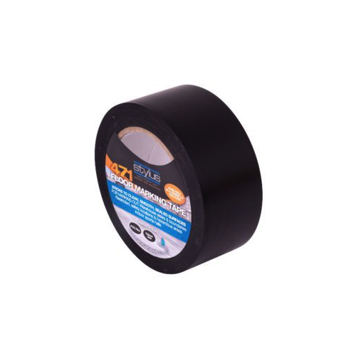 Stylus 471 PVC Safety Marking Tape - 48MM X 33M - BLACK