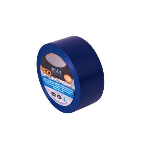 Stylus 471 PVC Safety Marking Tape 48MM X 33M - BLUE