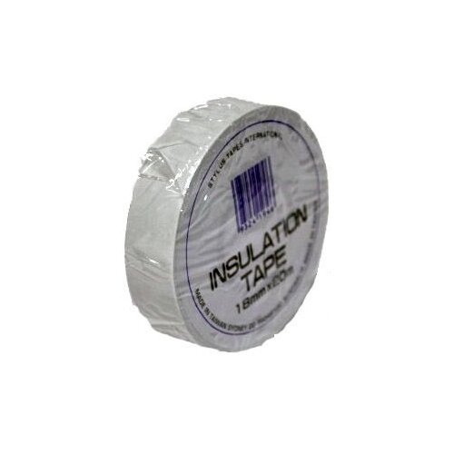 Stylus White 520 PVC Insulation Tape -Single Roll - 20 Metre Roll
