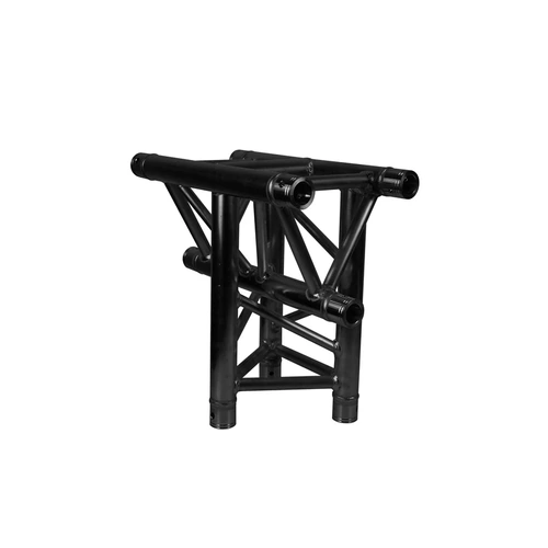 Event Lighting  T3TCT32BK - 290mm 3 way T upright, apex down - Black