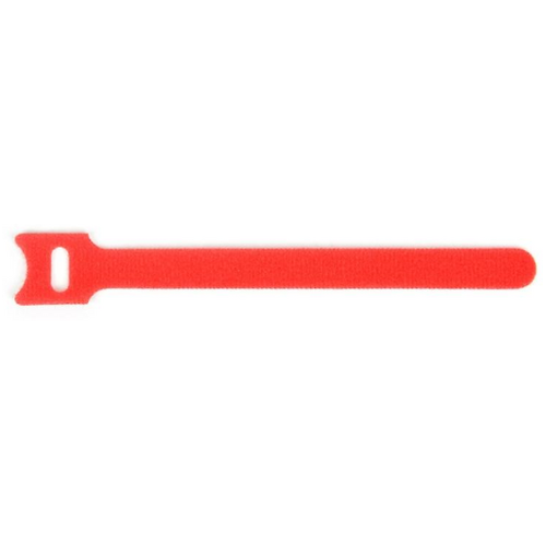 Velcro® Strap 200 x 25mm Red - Reusable Ties for Cables, Wires and Cords - Roll of 100
