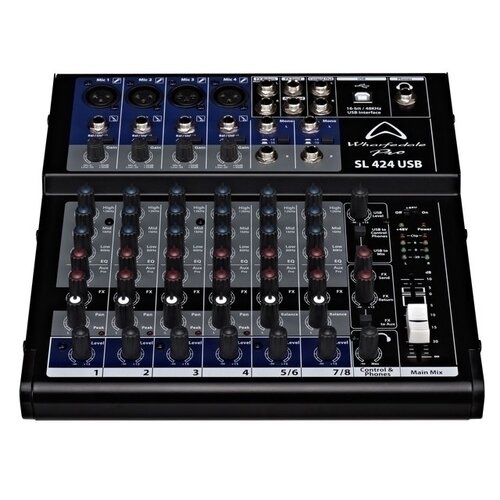 Wharfedale SL424USB Compact studio/live mixing console with USB