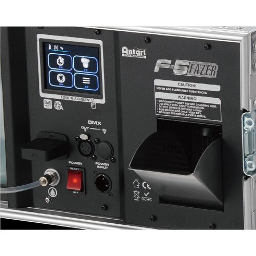 F6 - 1450W Faze Machine with DMX Capabilities in Road Case - Image 3