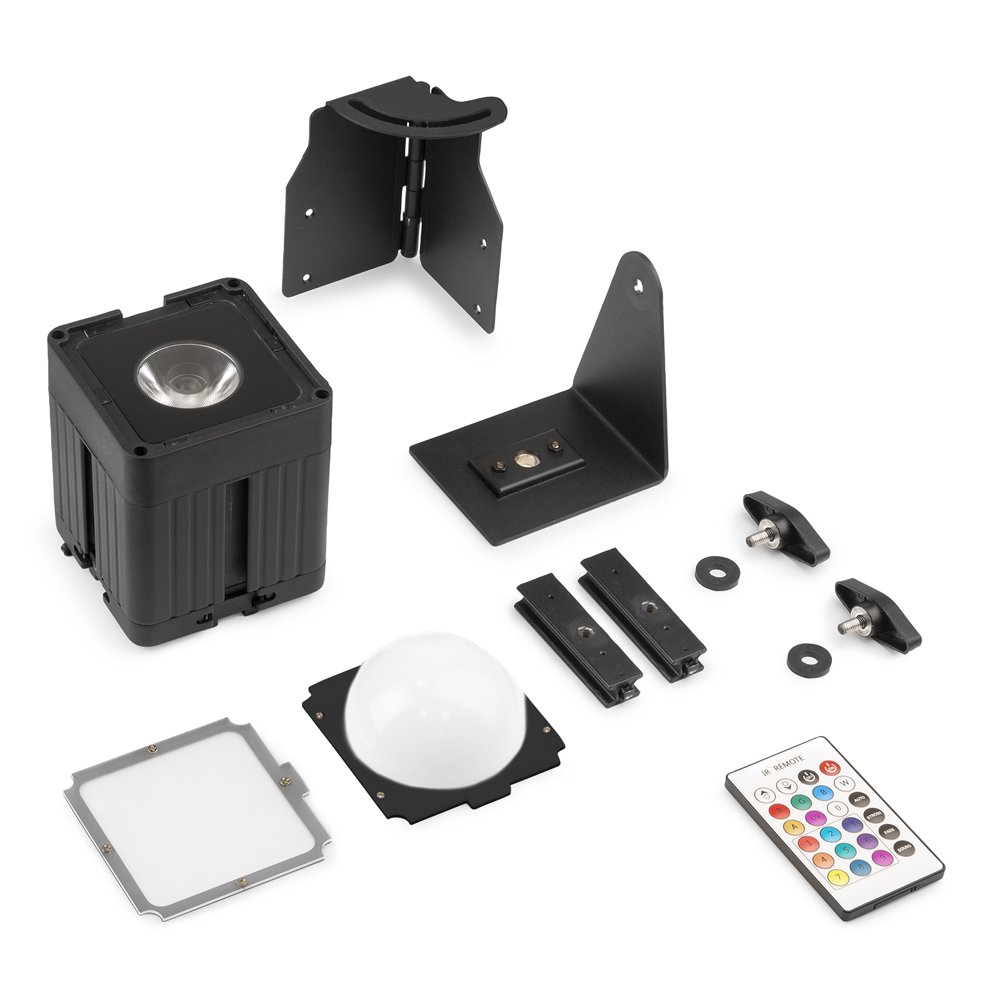 Beamz PRO KUBE20 Linkable Outdoor Battery Uplight - Image 7