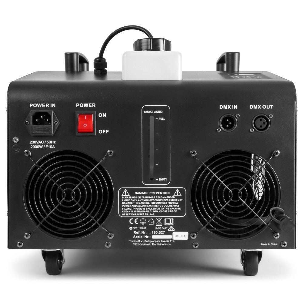 Beamz SB2000-LED Smoke & Bubble Machine with LED Wash - Image 3