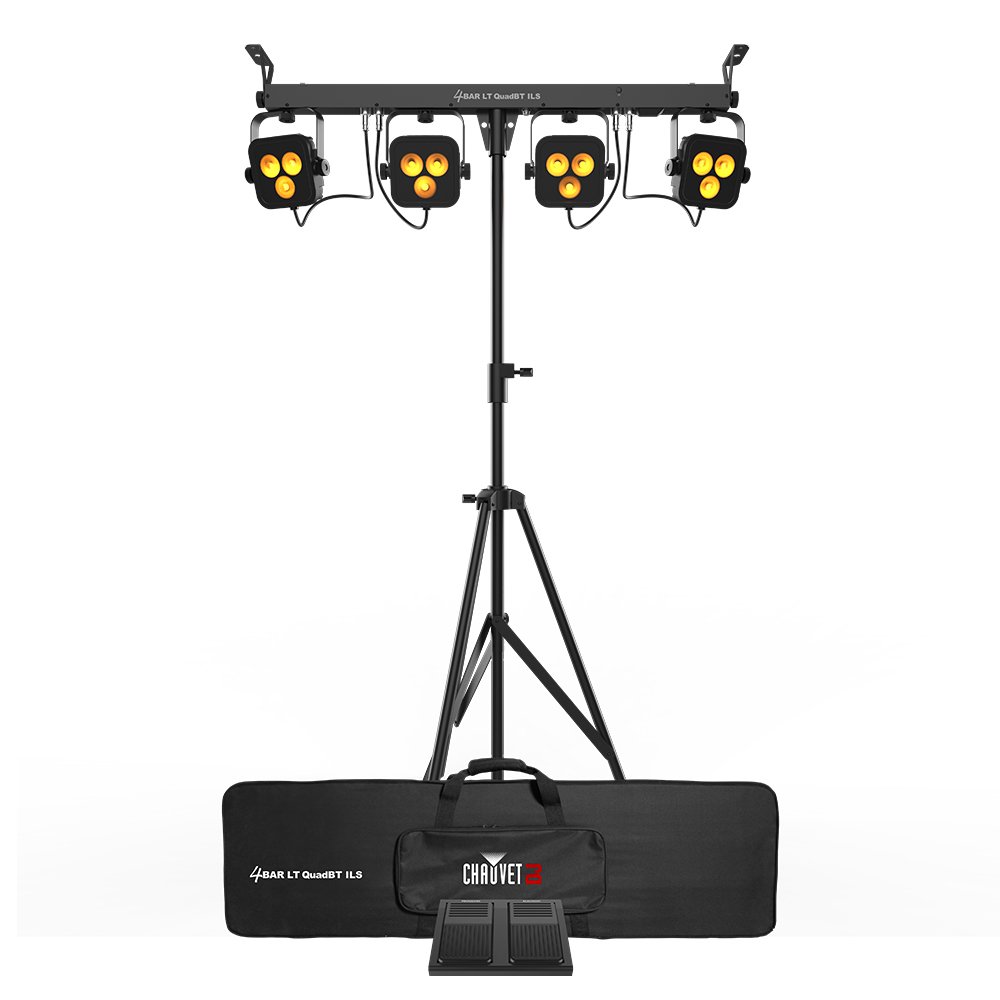 Chauvet DJ 4BAR LT QuadBT ILS Wash Lighting Set with Bluetooth