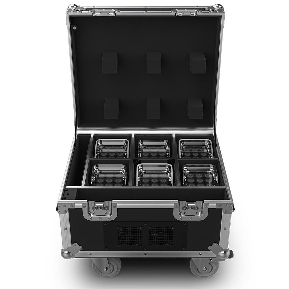 Chauvet Pro WELL FIT X Battery-Powered Uplight Kit (6 pc)