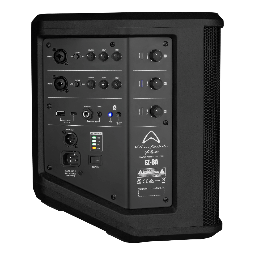 Wharfedale Pro EZ-6A Portable Battery Powered PA System - Image 4